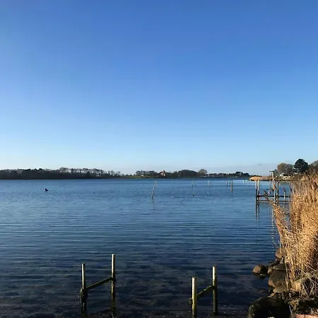 With View Of Helnaes Bay Holiday home Harby