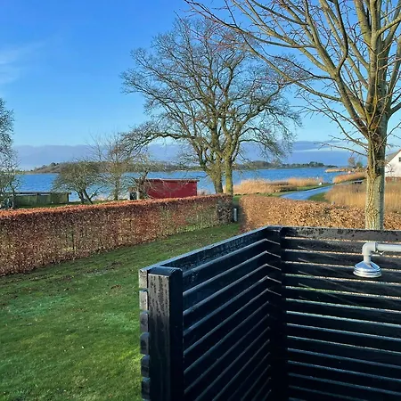 With View Of Helnaes Bay Holiday home Harby